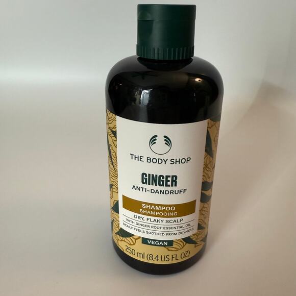 The Body Shop Ginger Shampoo Dry Flaky Scalp 250ml(8.4 Fl Oz) Set Of 2 - Picture 7 of 7